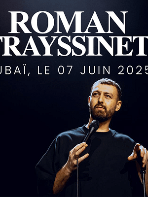 Shop Online Roman Frayssinet in Dubai – Comedy Events Dubai Masala