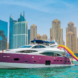 Shop Online 4 Hour Yacht Ride & Slide, Swim & Snorkel with BBQ Lunch – Boat Tours and Cruises Dubai Masala 6