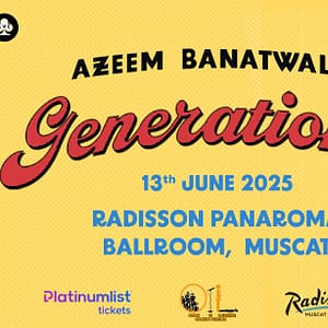 Shop Online Azeem Banatwalla Stand up comedy in Muscat – Comedy Events Dubai Masala 6