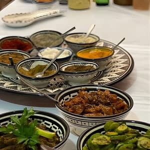 Shop Online Cooking class with Yassine and family at Cooking Class with Yassine, Marrakesh, Morocco Dubai Masala 5