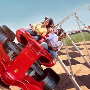 Shop Online Ferrari World Abu Dhabi: The Fastest, High-Octane Theme Park at Ferrari World Abu Dhabi, Abu Dhabi, United Arab Emirates Dubai Masala 5
