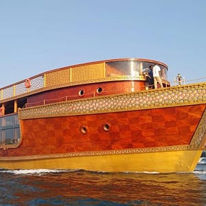 Shop Online Ocean Empress Dhow Dinner Cruise + Free Global Village Tickets – Boat Tours and Cruises Dubai Masala 5