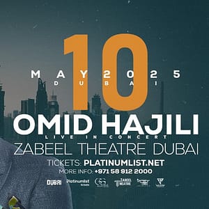Shop Online Omid Hajili Live at Zabeel Theatre in Dubai – Persian Events Dubai Masala 5