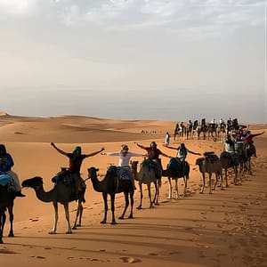 Shop Online Overnight Camel Trekking in Merzouga Desert/ Erg Chebbi at 4252+28W, Marrakesh, Morocco Dubai Masala 5