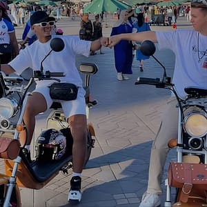Shop Online Rental Bike at Marrakech by: Go Green at Go Green by Citycoco & vélos re-stylés, Marrakesh, Morocco Dubai Masala 5