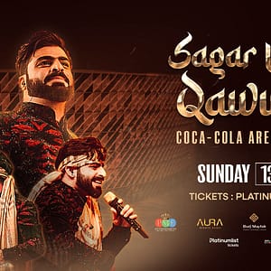 Shop Online Sagar Wali Qawwali Live at Coca-Cola Arena in Dubai – Concerts Dubai Masala 5