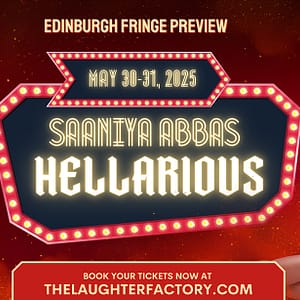 Shop Online Dubai’s Own Saaniya Abbas Previews Edinburgh Fringe Comedy Debut in Dubai & Abu Dhabi – Comedy Events Dubai Masala 6
