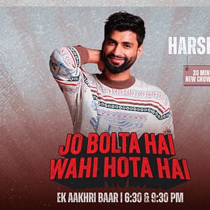 Shop Online Harsh Gujral Live in Dubai – 2025 – Comedy Events Dubai Masala 5