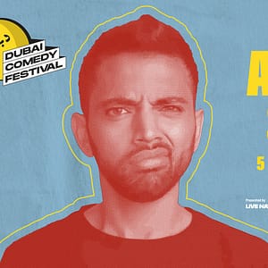 Shop Online Live Nation Middle East presents Akaash Singh at Dubai Opera – Comedy Events Dubai Masala 5