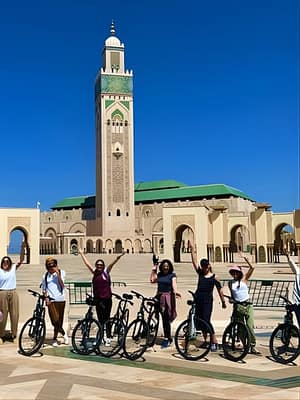 Shop Online 13 Km Bike Tour in Lively Casablanca at BoulangeriePâtisserie Galvez, Casablanca, Morocco Dubai Masala