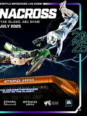 Shop Online Arena Cross World Tour Finals at Etihad Arena – Sports Events Dubai Masala