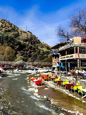 Shop Online Day trip Ourika waterfall & Berber Villages at Jamaa El Fna, Marrakesh, Morocco Dubai Masala