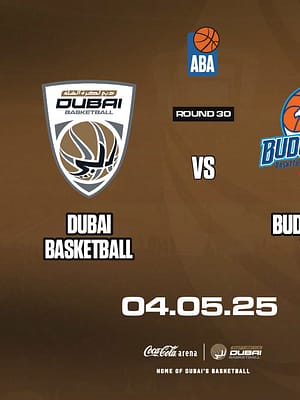 Shop Online Dubai Basketball vs Buducnost Voli at Coca-Cola Arena in Dubai – Sports Events Dubai Masala