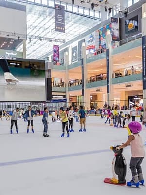 Shop Online Dubai Ice Rink: Beat the Heat with Indoor Ice Skating at Dubai Mall, Dubai, United Arab Emirates Dubai Masala