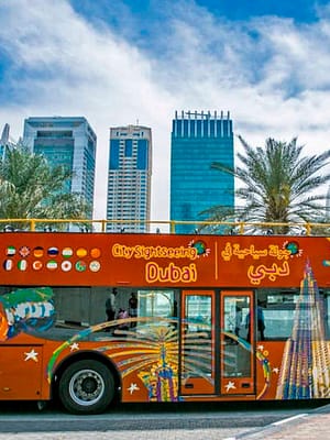 Shop Online Hop-on Hop-off Bus Dubai: 24 or 48-Hour Pass at Dubai Mall, Dubai, United Arab Emirates Dubai Masala