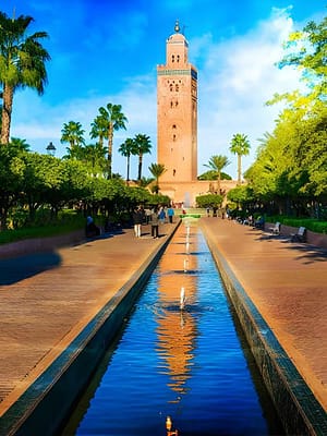 Shop Online Marrakesh Half Day Tour at Hôtel Restaurant Café de France, Marrakesh, Morocco Dubai Masala
