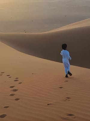 Shop Online Morning Desert Safari with Sand boarding & Camel RideTour at Dubai, Dubai, United Arab Emirates Dubai Masala