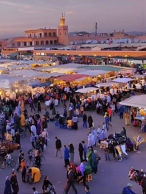 Shop Online Night life in Marrakech at Hôtel Restaurant Café de France, Marrakesh, Morocco Dubai Masala