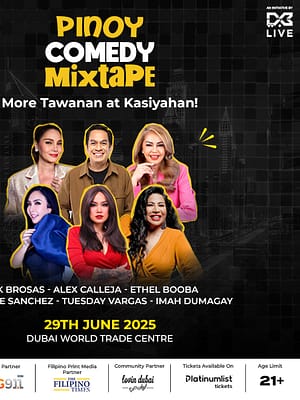 Shop Online Pinoy Comedy Mixtape – Live in Dubai – Comedy Events Dubai Masala