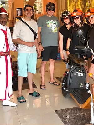 Shop Online Rental Bike at Marrakech by: Go Green at Go Green by Citycoco & vélos re-stylés, Marrakesh, Morocco Dubai Masala