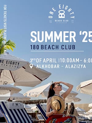 Shop Online 180 Beach Club in Khobar – Nightlife Dubai Masala
