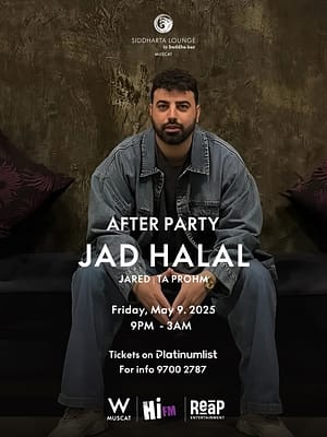 Shop Online After Party Featuring Jad Halal in Muscat – Nightlife Dubai Masala