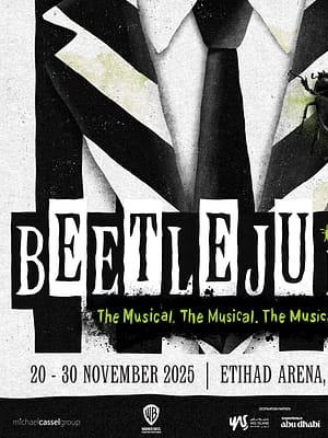 Shop Online Beetlejuice The Musical at Etihad Arena in Abu Dhabi – Shows and Theatrical Plays Dubai Masala