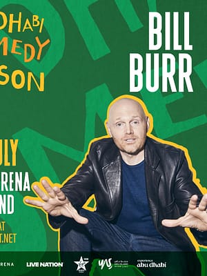 Shop Online Bill Burr at Etihad Arena in Abu Dhabi – Comedy Events Dubai Masala