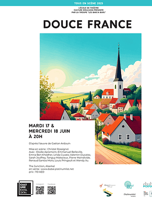 Shop Online Douce France at The Junction in Dubai – Shows and Theatrical Plays Dubai Masala