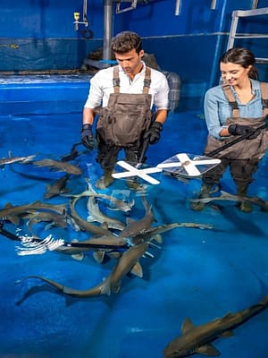 Shop Online Dubai Aquarium & Underwater Zoo – Shark Trainer Encounter – Experiences Dubai Masala