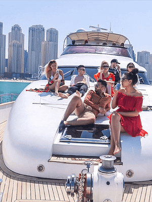 Shop Online Dubai Marina Three-hour Yacht Tour with Lunch – Boat Tours and Cruises Dubai Masala