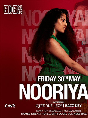 Shop Online Eden Presents Nooriyah Live in Dubai – Nightlife Dubai Masala