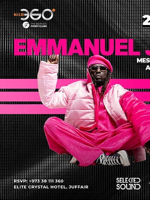 Shop Online Emmanuel Jal at Klub360 – Nightlife Dubai Masala