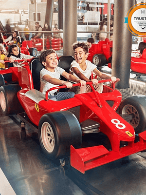 Shop Online Ferrari World Tickets, Abu Dhabi with free shuttle bus + Free Emirates Park Zoo Ticket – Theme Parks Dubai Masala