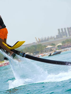 Shop Online Flyboard, Jetpack or Jetovator Experience at The Palm – Attractions Special Offers Dubai Masala