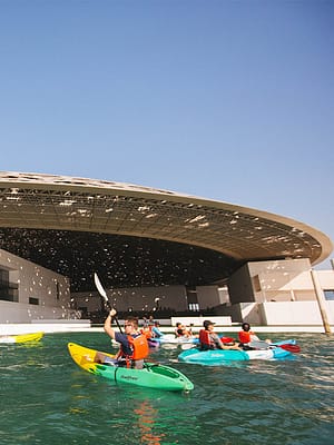 Shop Online Guided Kayak Tour at Louvre Abu Dhabi – Water Sports Dubai Masala