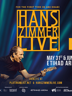 Shop Online Hans Zimmer Live at Etihad Arena in Abu Dhabi – Concerts Dubai Masala