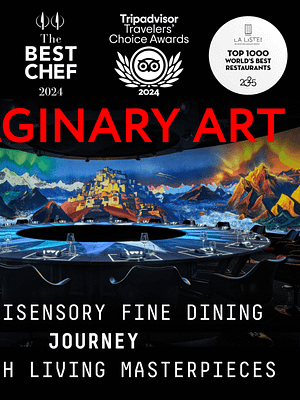 Shop Online IMAGINARY ART Show in KRASOTA Restaurant – Dining Experiences Dubai Masala