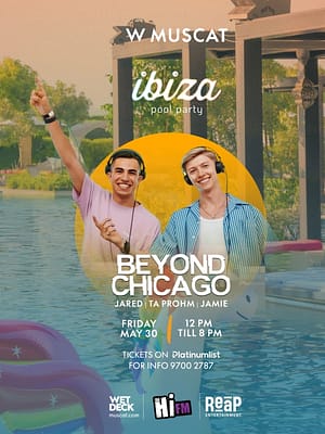 Shop Online Ibiza Pool Party Presents Beyond Chicago in Muscat – Nightlife Dubai Masala