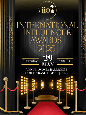 Shop Online International Influencer Awards 2025 – Business Events Dubai Masala