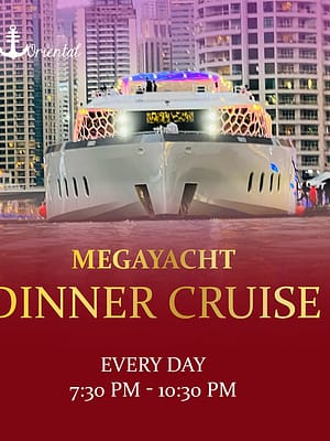 Shop Online Mega Yacht Dinner Cruise – Boat Tours and Cruises Dubai Masala