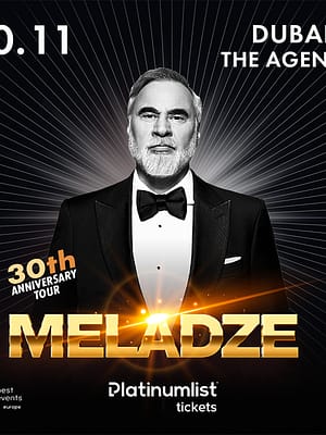 Shop Online Meladze Concert at The Agenda in Dubai – Concerts Dubai Masala