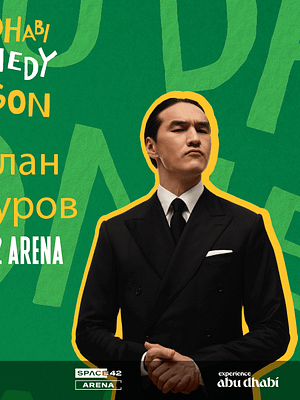 Shop Online Nurlan Saburov / Нурлан Сабуров in Abu Dhabi – Comedy Events Dubai Masala