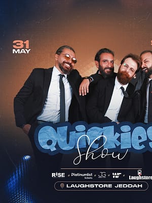 Shop Online Quickies Show Live in Jeddah – Shows and Theatrical Plays Dubai Masala