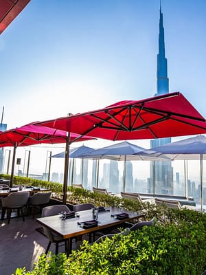 Shop Online Set Menu Lunch at CÉ LA VI with Selected Beverages and Burj Khalifa Views – Brunches Dubai Masala