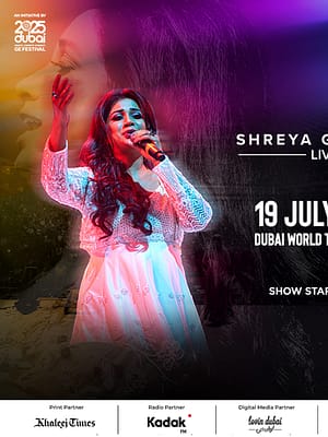 Shop Online Shreya Ghoshal Live in Dubai – Concerts Dubai Masala