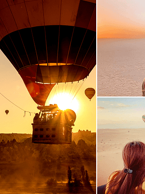 Shop Online Sunrise Hot Air Balloon Experience with Free Transfers – Air Adventures Dubai Masala