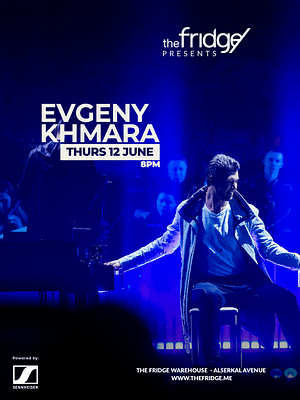 Shop Online The Fridge presents Evgeny Khmara: Piano in Motion in Dubai – Classical Events Dubai Masala