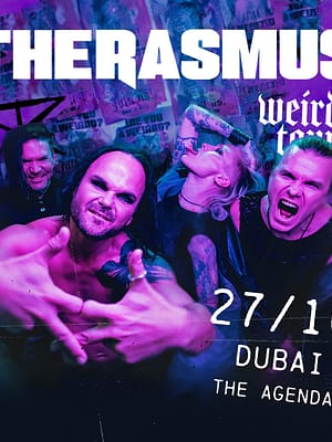 Shop Online The Rasmus Concert live at the Agenda Dubai – Concerts Dubai Masala
