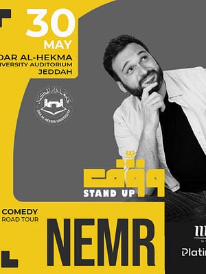 Shop Online Wagef! Comedian Nemr is Live in Jeddah – Comedy Events Dubai Masala